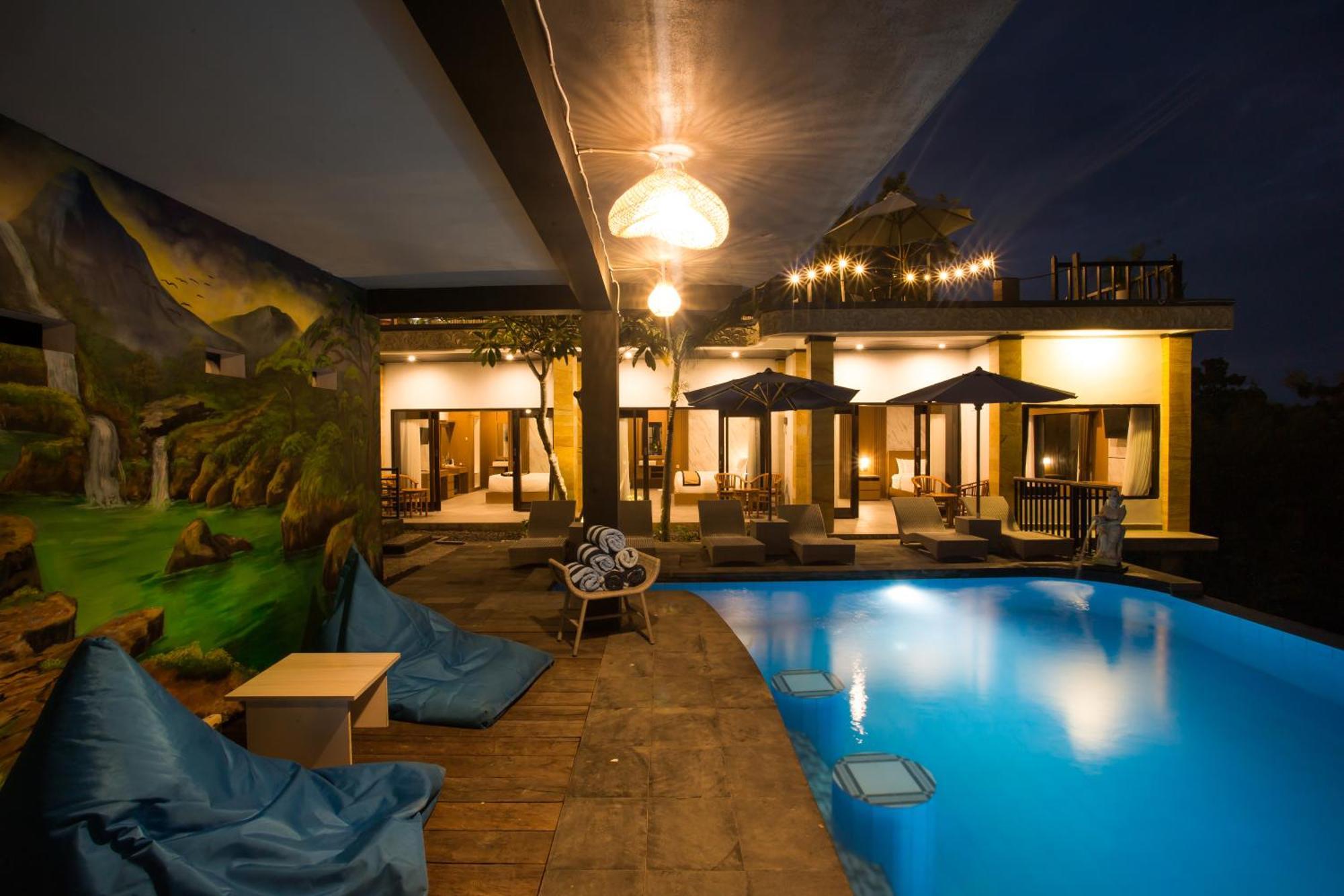Abasan Hill Hotel And Spa Toyapakeh Kültér fotó
