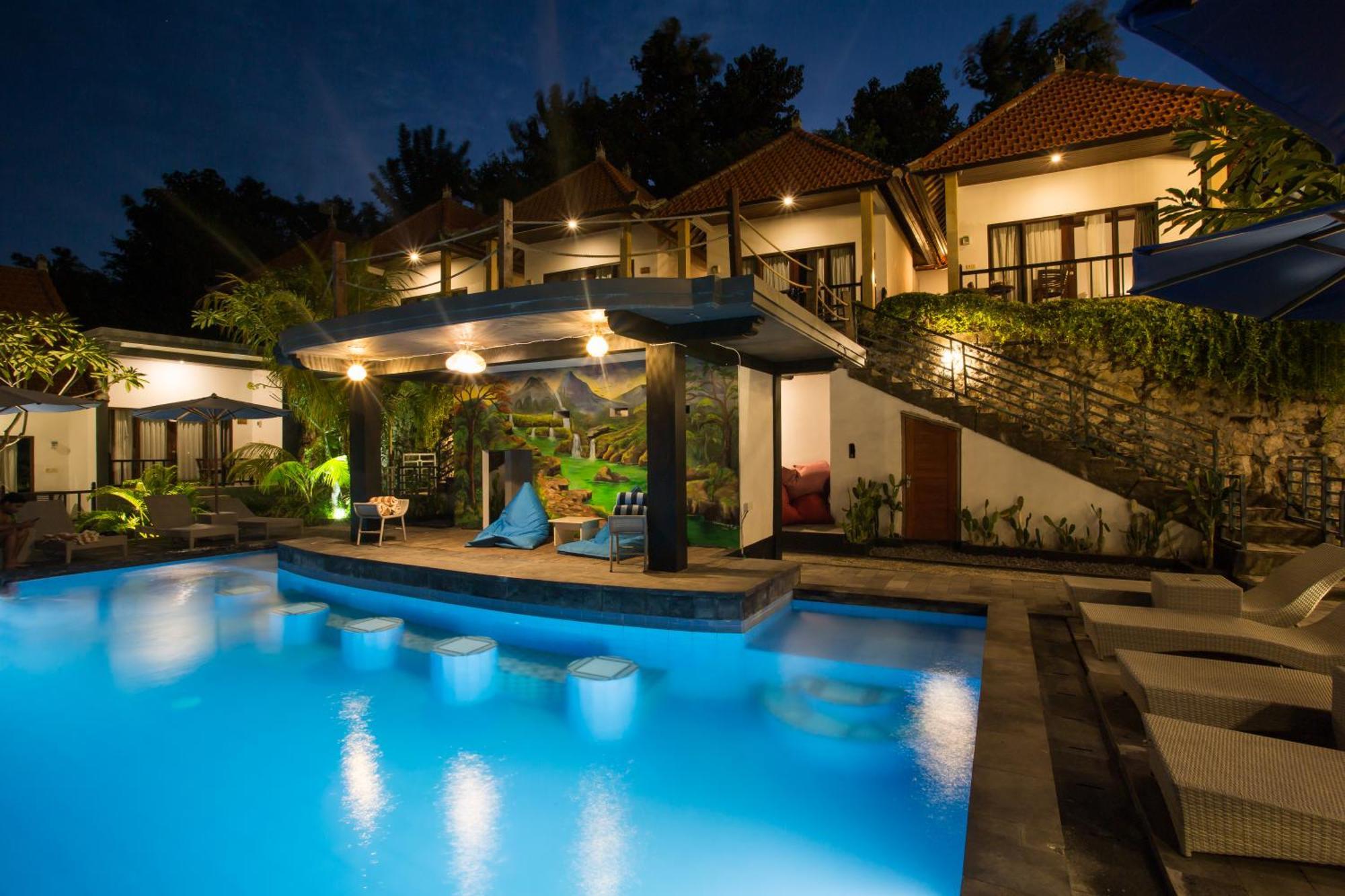 Abasan Hill Hotel And Spa Toyapakeh Kültér fotó